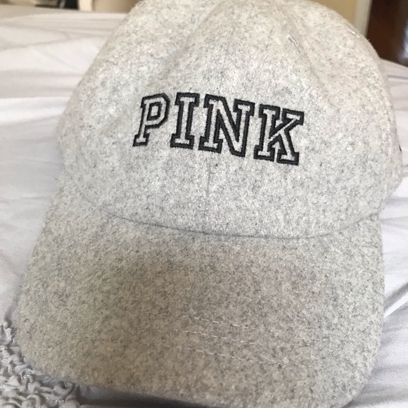 Victoria Secret PINK wool baseball cap - Picture 1 of 1